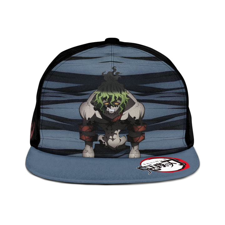 Gyutaro Snapback Hat Custom Kimetsu Anime Hat