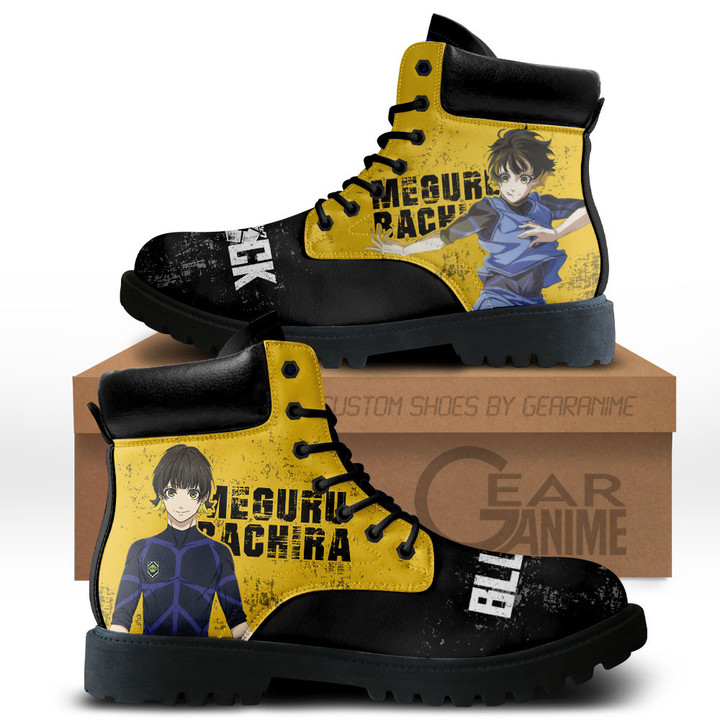 Blue Lock Meguru Bachira Boots Anime Custom ShoesGear Anime