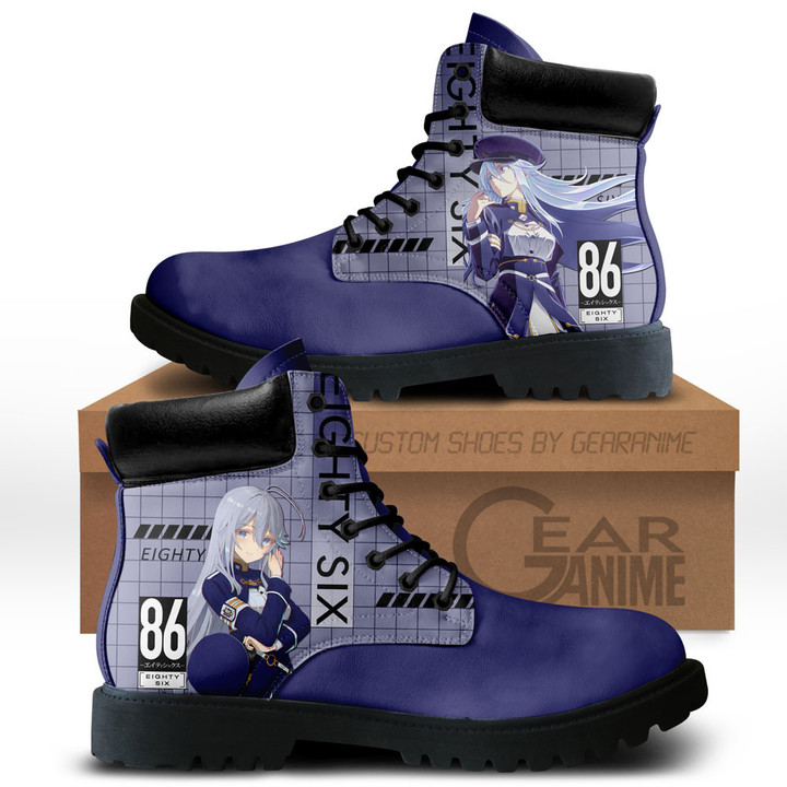 86 Eighty Six Vladilena Milize Boots Anime Custom ShoesGear Anime