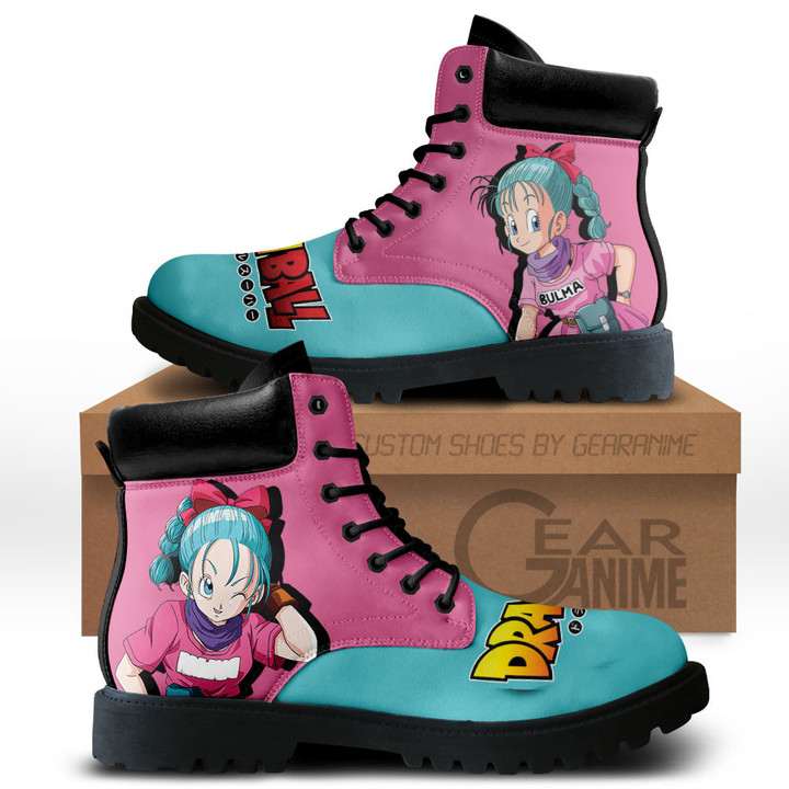 Dragon Ball Bulma Boots Anime Custom Shoes MV2811Gear Anime