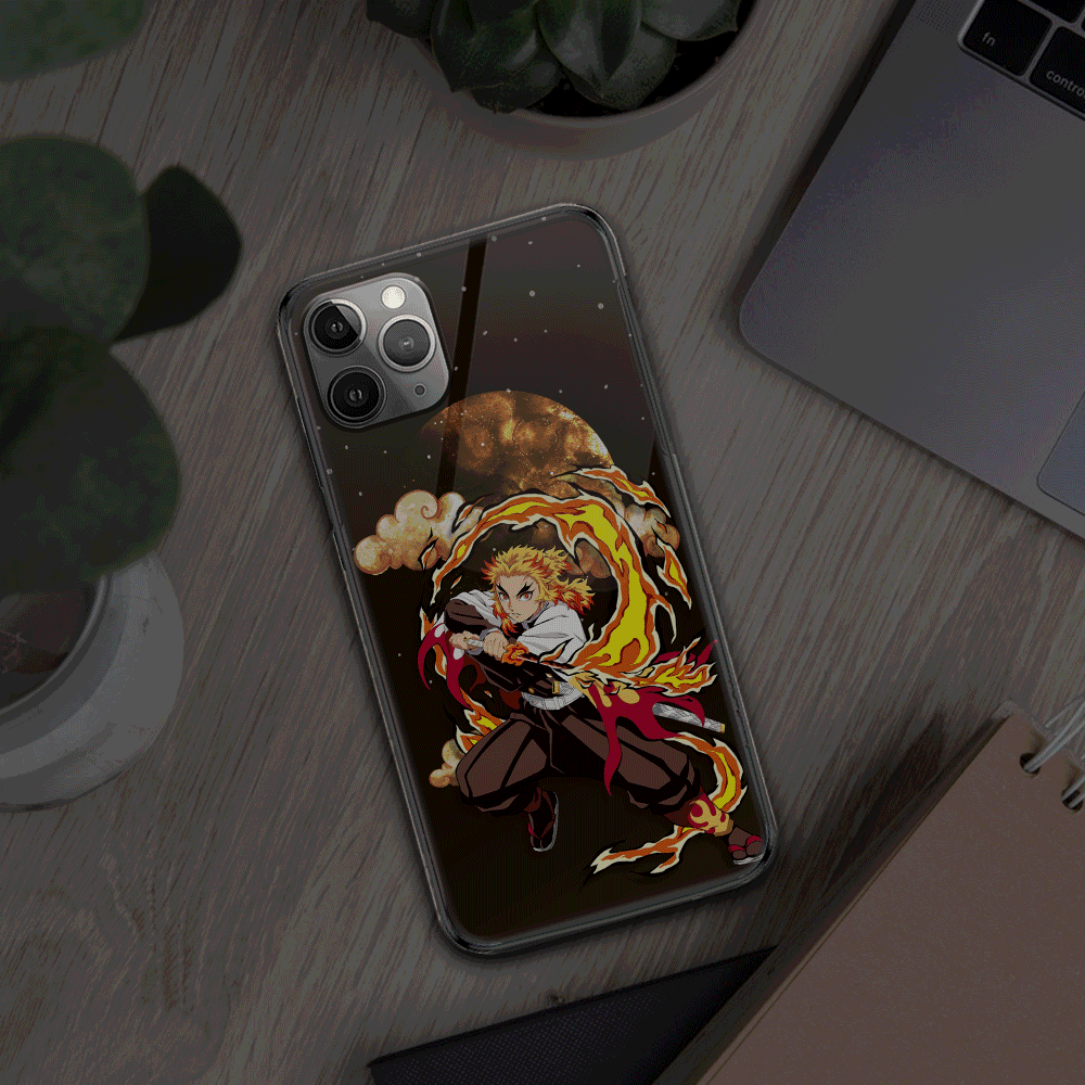 Kyojuro Rengoku Anime Custom Led Phone Case PT2605-Gear Anime