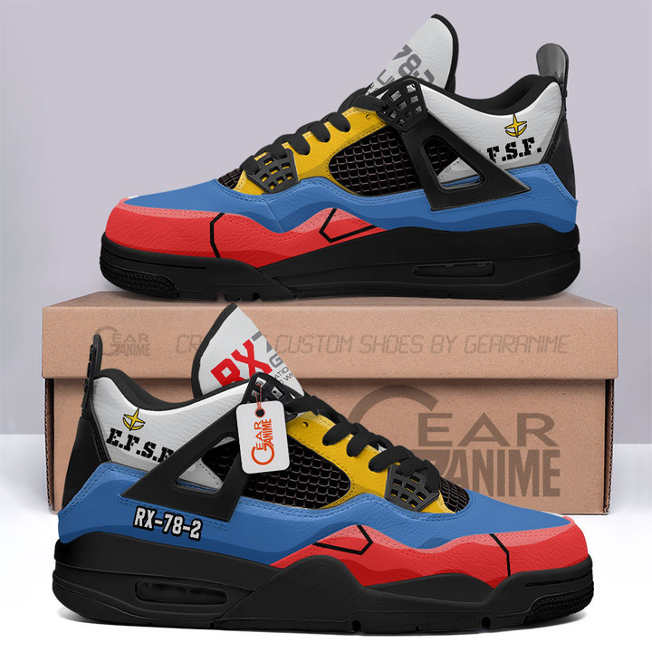 RX-78-2 Gundam Anime Sneakers Custom Personalized Shoes MN2903 - Gear Anime