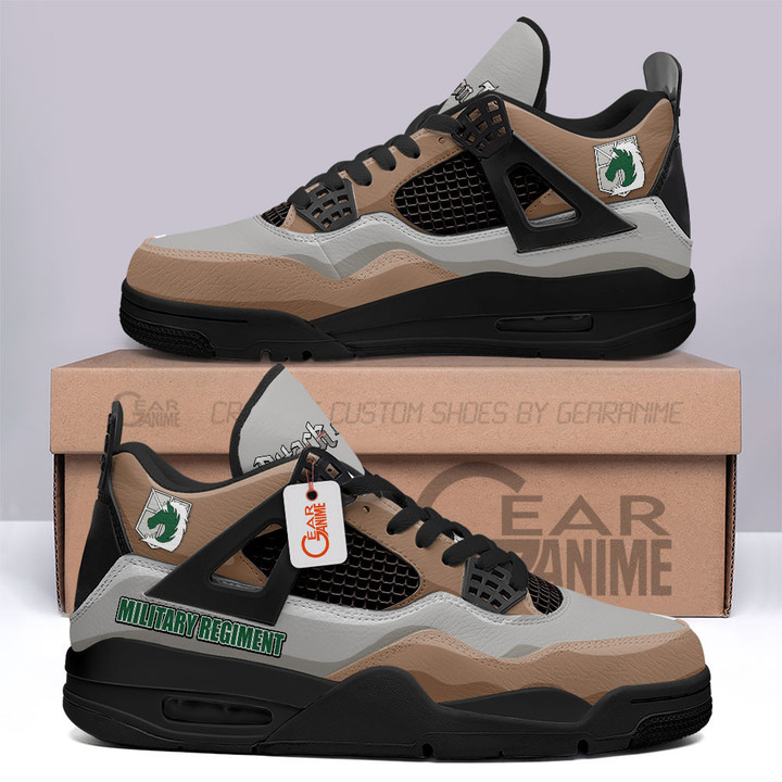 Military Police Regiment Anime Sneakers Custom Personalized Shoes MN2903 - Gear Anime
