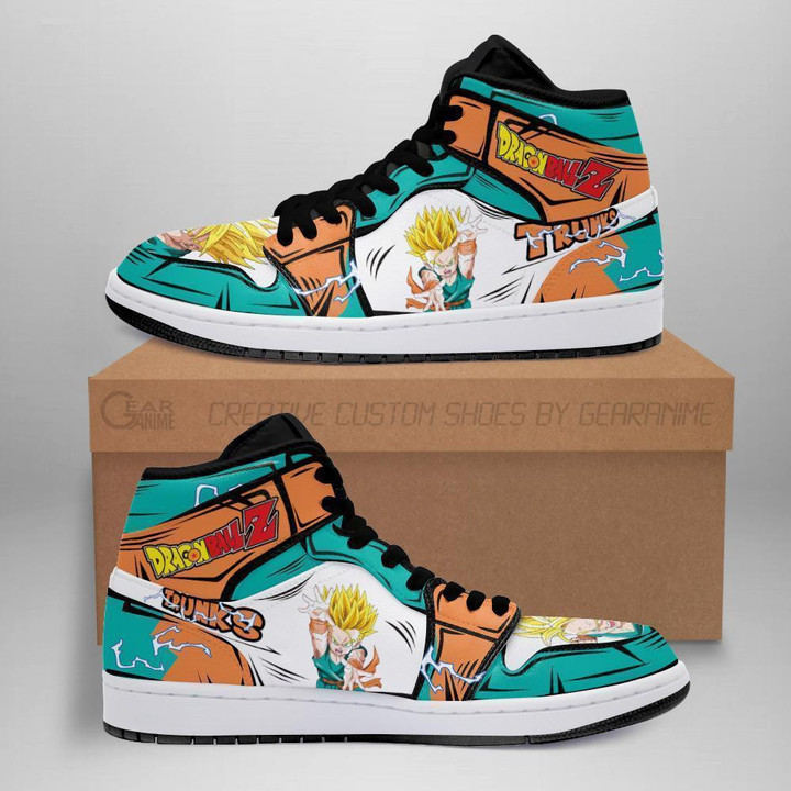 Kid Trunks Sneakers Custom Anime Dragon Ball Shoes - 1 - GearAnime