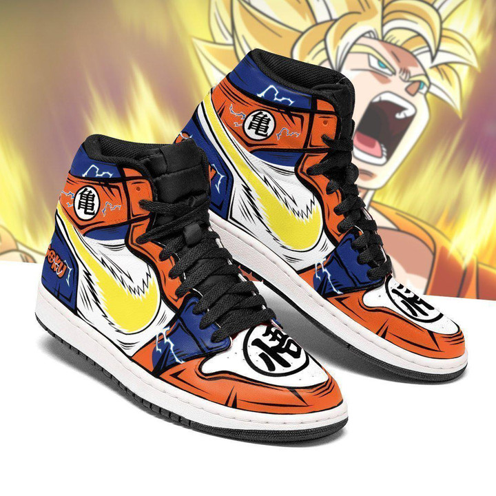 Goku Sneakers Custom Anime Dragon Ball Shoes Fan Gift Idea - 1 - GearAnime