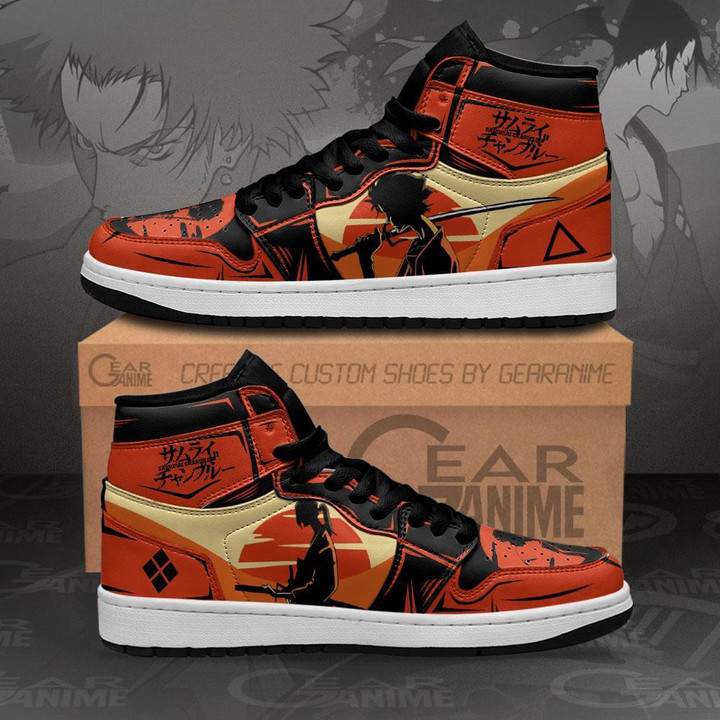 Samurai Champloo Sneakers Mugen and Jin Custom Anime Shoes - 1 - GearAnime