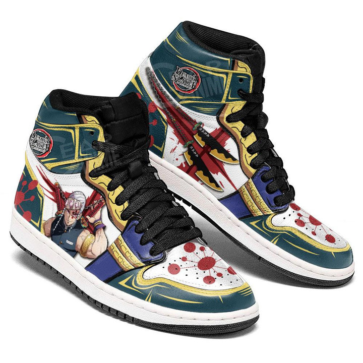 Demon Slayer Uzui Tengen Sneakers Custom Anime Shoes - 3 - GearAnime