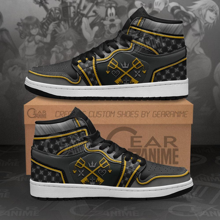 Kingdom Hearts Sneakers Custom Anime Shoes - 1 - GearAnime