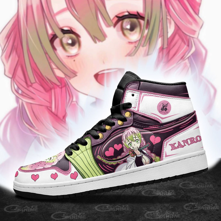 Mitsuri Kanroji Sneakers Love Hashira Demon Slayer Anime Shoes - 4 - GearAnime
