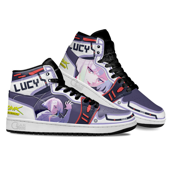 Cyberpunk Lucy Shoes Custom For Anime Fans Gear Anime