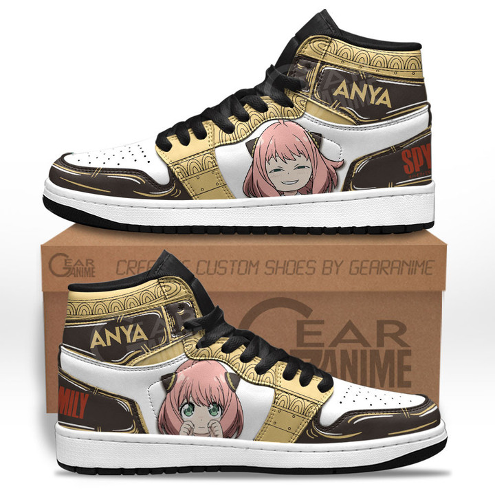 Anya Forger Sneakers Custom Spy x Family Anime Shoes for OtakuGear Anime