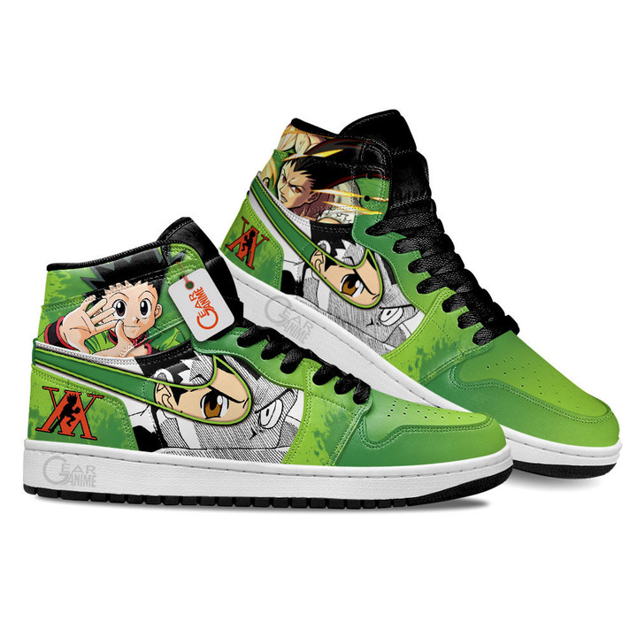 Gon Freecss Anime Shoes Custom Sneakers MN2102 Gear Anime