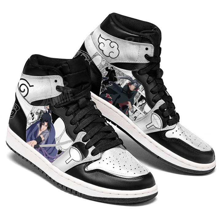 Itachi and Sasuke Sneakers Custom Manga Anime ShoesGear Anime