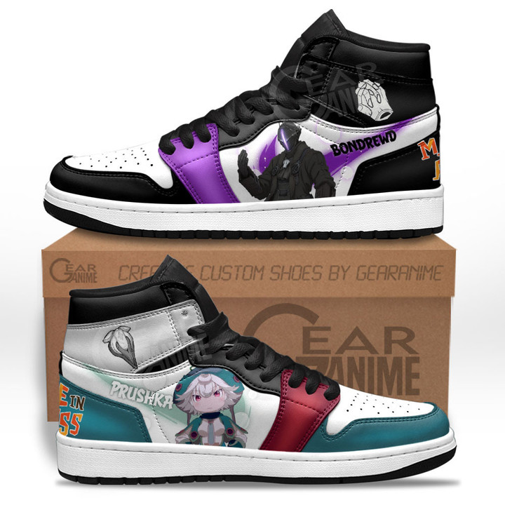 Bondrewd and Prushka Sneakers Made In Abyss Custom Anime Shoes Gear Anime