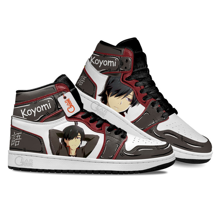 Nisemonogatari Koyomi Araragi Custom Anime Shoes MN1001 Gear Anime