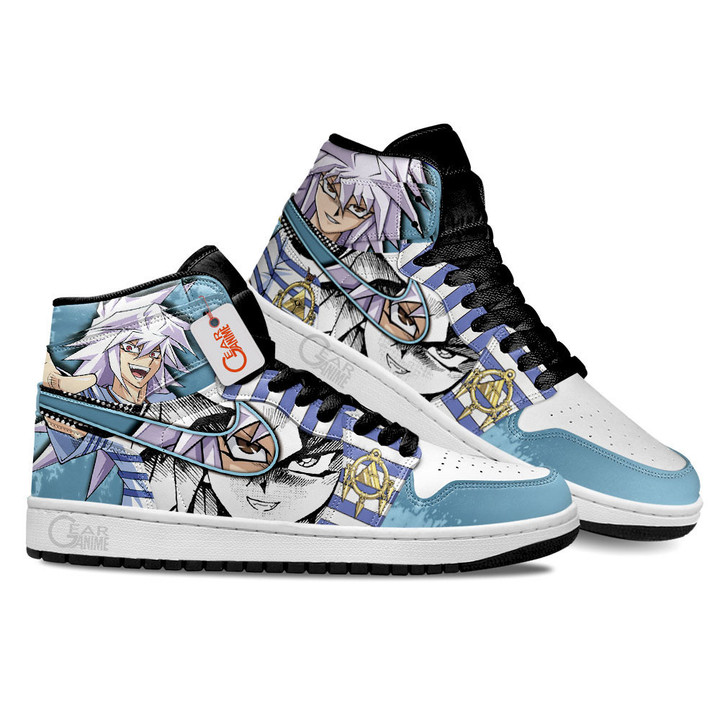 Ryou Bakura Shoes Custom YGO Anime Sneakers MN2102 Gear Anime
