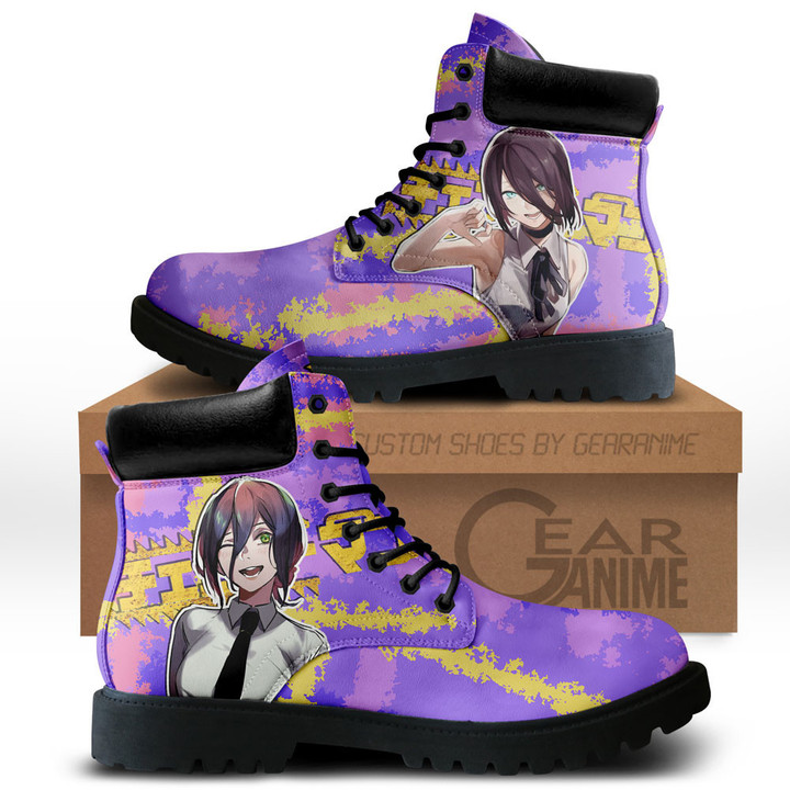 Chainsaw Man Reze Boots Custom Anime ShoesGear Anime
