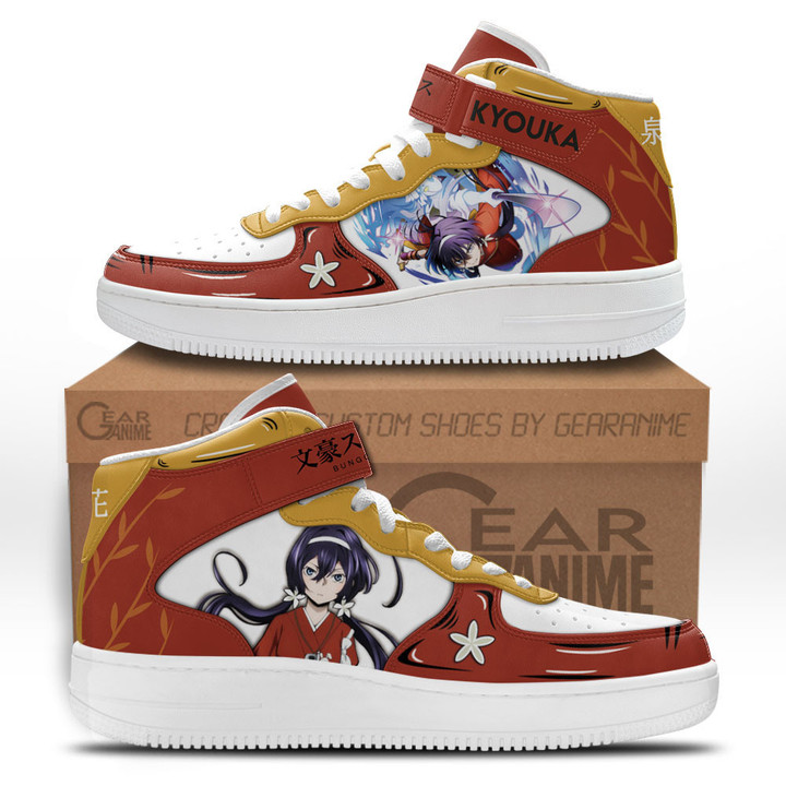 Kyoka Izumi Sneakers Air Mid Custom Anime ShoesGear Anime