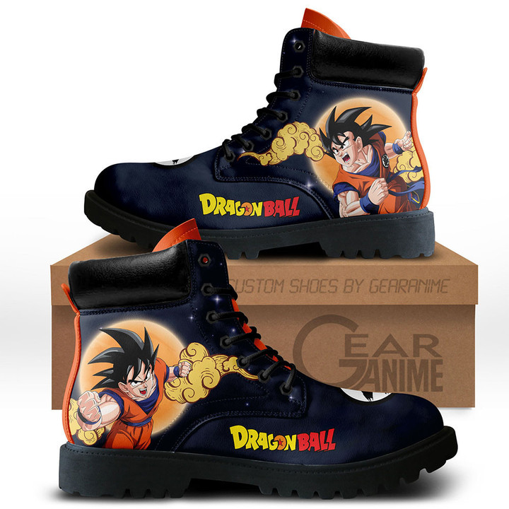 Goku Boots Shoes Anime Custom PT3108