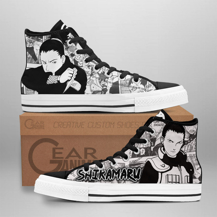 Shikamaru Nara High Top Shoes