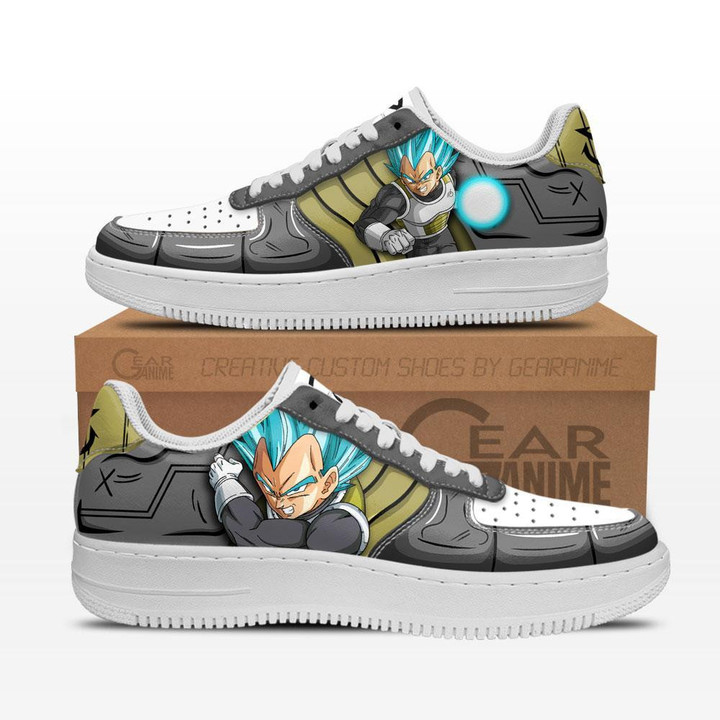 Vegeta Whis Armor Air Sneakers Custom Anime Dragon Ball Shoes - 1 - GearAnime