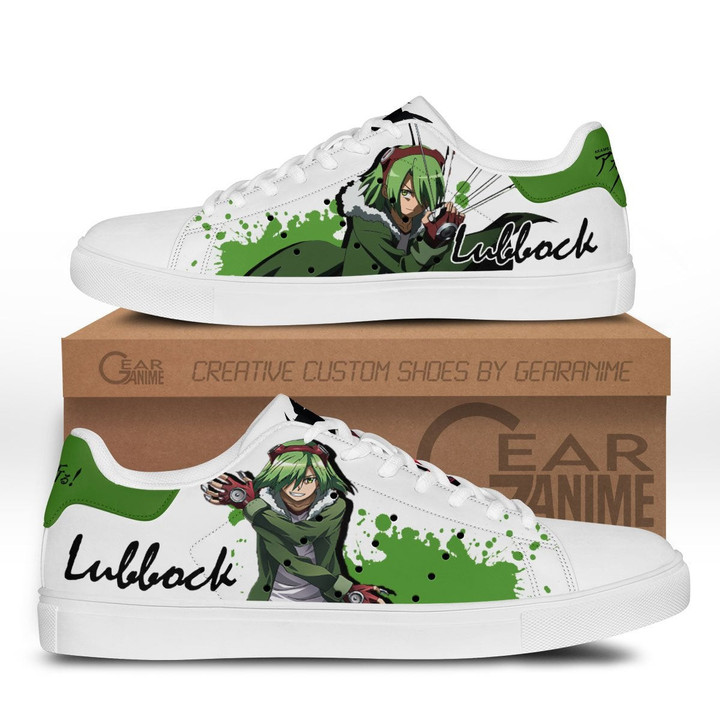 Akame Ga Kill Lubbock Skate Sneakers Custom Anime Shoes - 1 - GearAnime