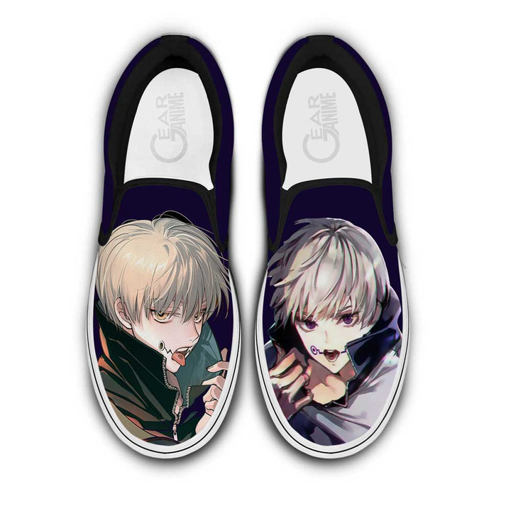Inumaki Toge Slip On Sneakers Custom Anime Shoes - 1 - GearAnime
