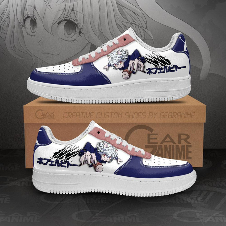 Neferpitou Air Sneakers Custom Hunter x Hunter Anime Shoes - 1 - GearAnime