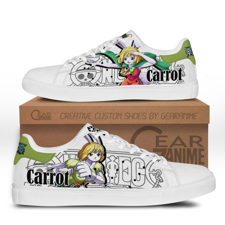 Carrot Skate Sneakers Custom Anime One Piece Shoes - 1 - GearAnime