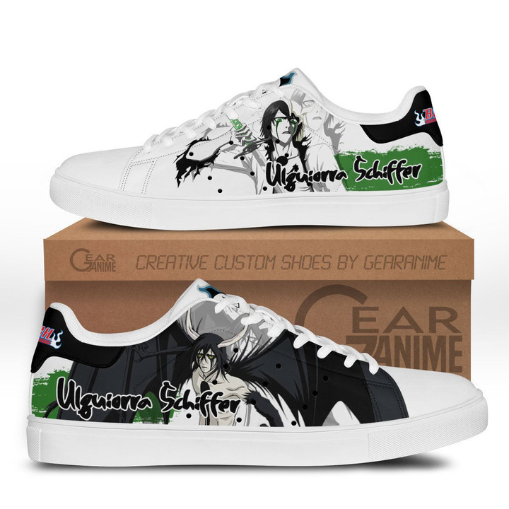Ulquiorra Cifer Skate Sneakers Custom Anime Bleach Shoes - 1 - GearAnime