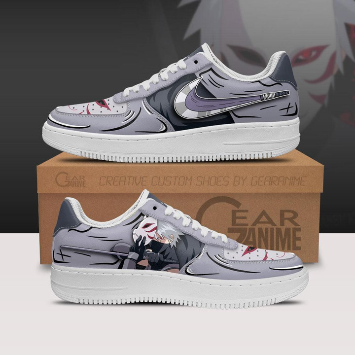 Kakashi Anbu Air Sneakers Custom Anime Shoes - 1 - GearAnime