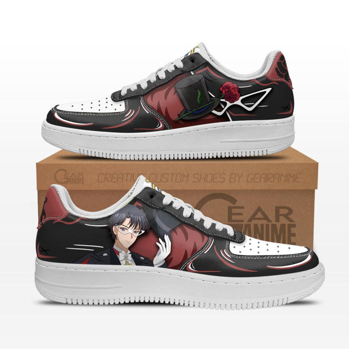Tuxedo Air Sneakers Custom Anime Shoes - 1 - GearAnime