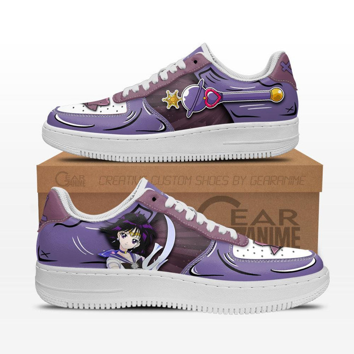 Sailor Saturn Air Sneakers Custom Anime Shoes - 1 - GearAnime