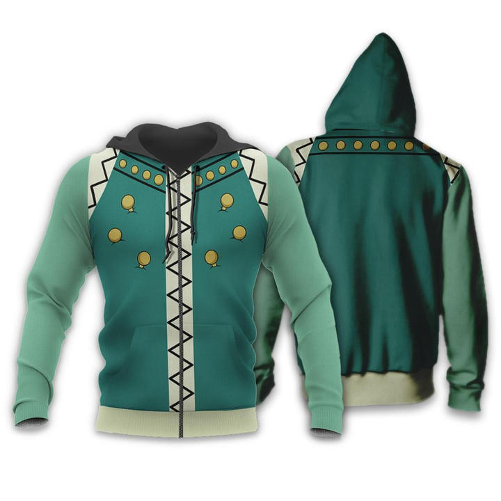 Illumi Zoldyck Hunter X Hunter Uniform Shirt Hoodie Jacket - 1 - GearAnime