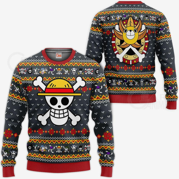 Ugly Christmas Sweater Straw Hat Priate Xmas Gift VA10 - 1 - GearAnime