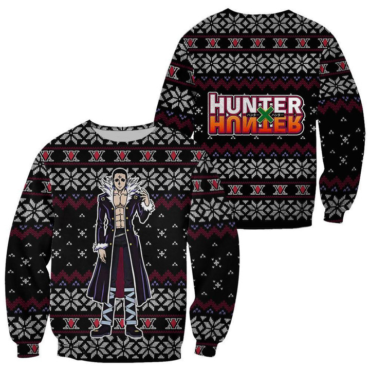 Chrollo Lucilfer Ugly Christmas Sweater Hunter X Hunter Gift - 1 - GearAnime
