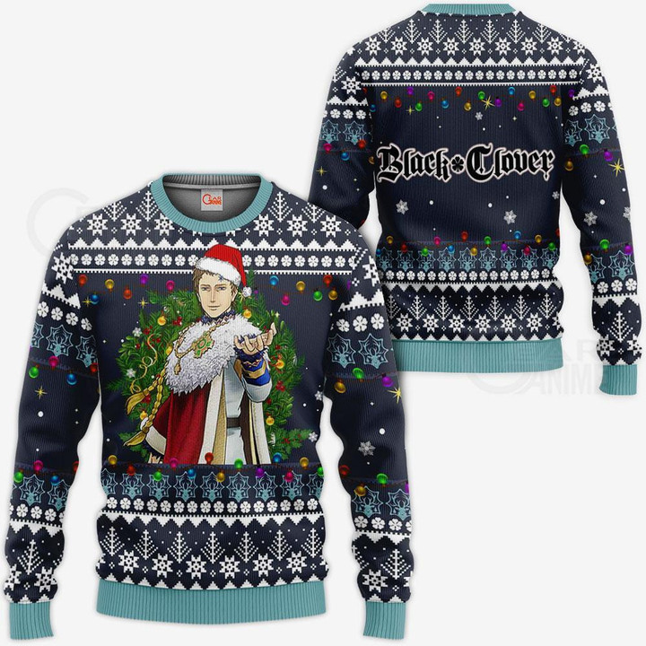 Julius Novachrono Ugly Christmas Sweater Gift VA11 - 1 - GearAnime