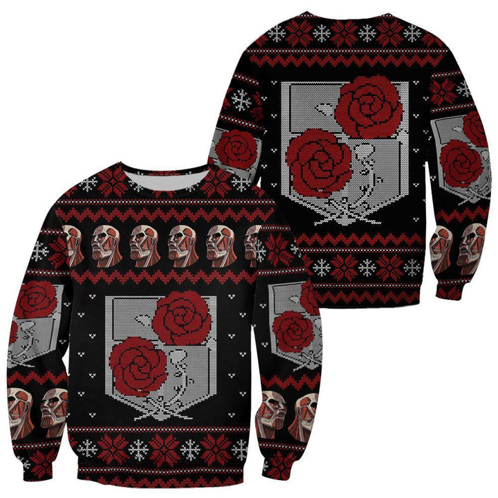 Ugly Christmas Sweater Garrison Xmas - 1 - GearAnime