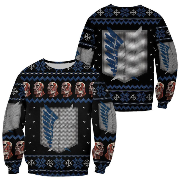 Shirt Scout Ugly Christmas Sweater Jacket Costume - 1 - GearAnime