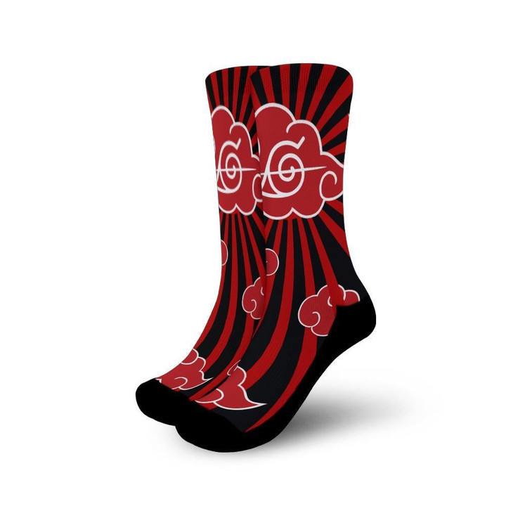 Akatsuki Village Hidden Leafs Socks Costume Symbol Socks - 1 - GearAnime