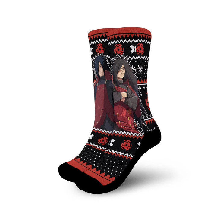 Madara Uchiha Socks Custom Ugly Christmas Gear Anime