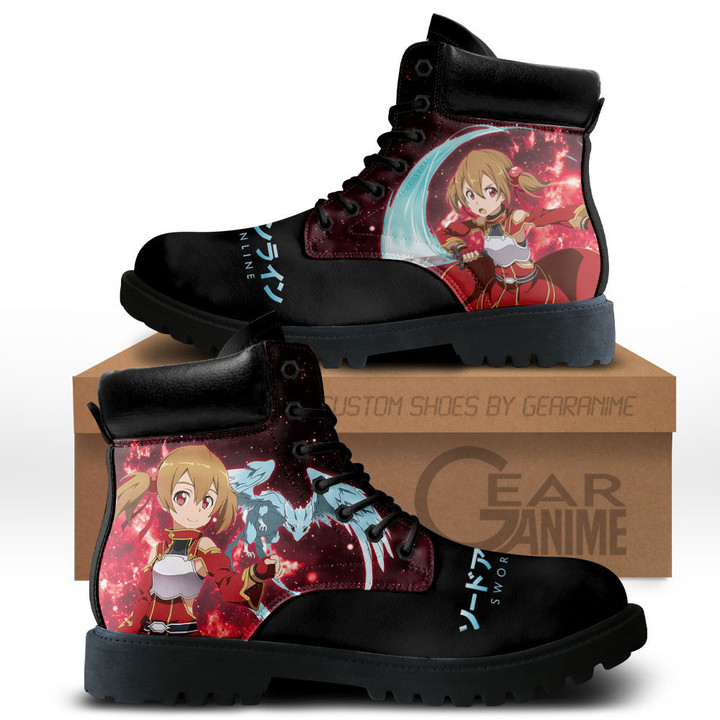 Silica Boots Anime Custom ShoesGear Anime