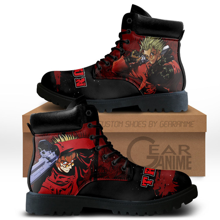 Vash the Stampede Boots Anime Custom Shoes MV2811Gear Anime