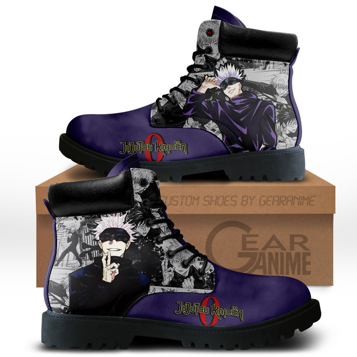 Satoru Gojo Boots Anime Custom ShoesGear Anime