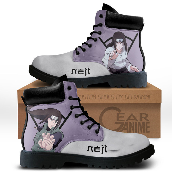 Neji Hyuga Boots Custom Shoes For Anime Fans MV1110Gear Anime