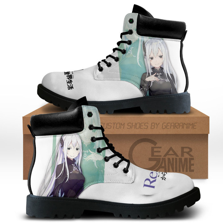 Re:Zero Echidna Boots Anime Custom Shoes MV0711Gear Anime