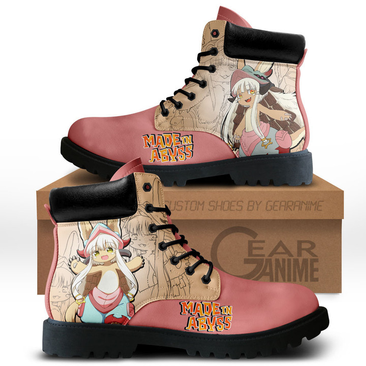 Nanachi Boots Anime Custom Shoes NTT0112Gear Anime