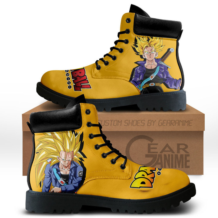 Dragon Ball Trunks Super Saiyan Boots Anime Custom Shoes MV2811Gear Anime