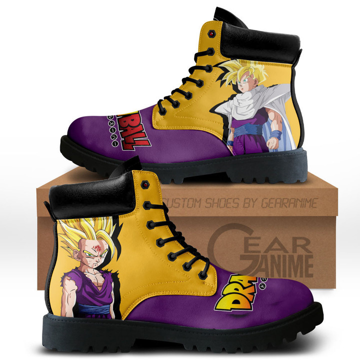Dragon Ball Gohan Super Saiyan Boots Anime Custom Shoes MV2811Gear Anime