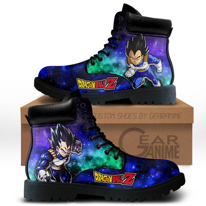 Dragon Ball Vegeta Boots Anime Custom Shoes Galaxy Style NTT0512Gear Anime